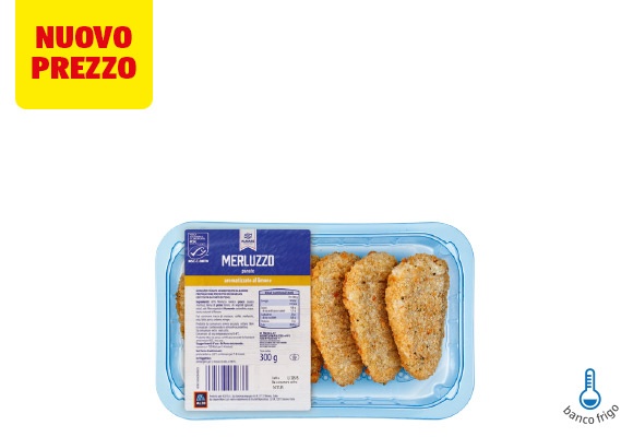 ALMARE SEAFOOD Merluzzo panato al limone