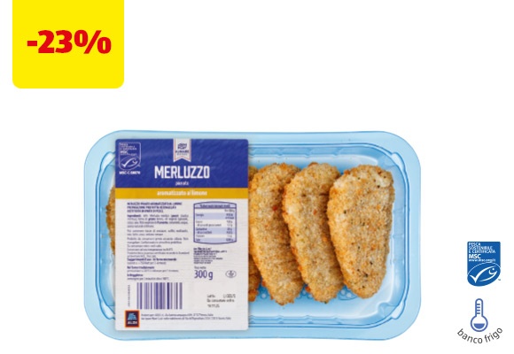 ALMARE SEAFOOD Merluzzo panato al limone