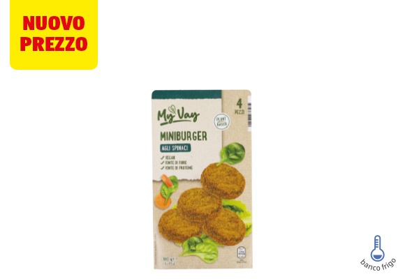 MYVAY Mini burger vegani