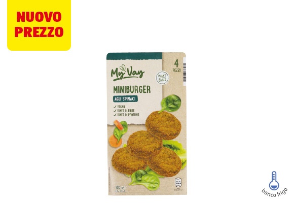 MYVAY Mini burger vegani
