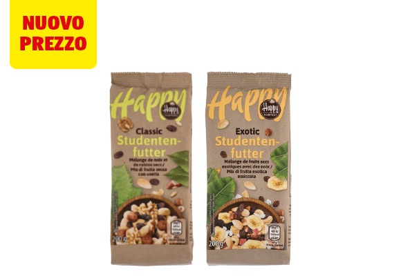 HAPPY HARVEST Mix di frutta secca con uvetta