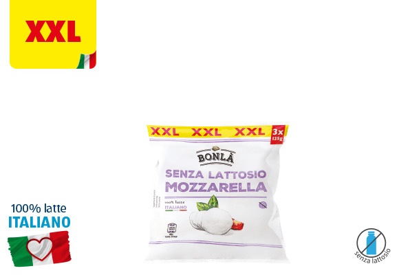 BONLÀ Mozzarella senza lattosio XXL