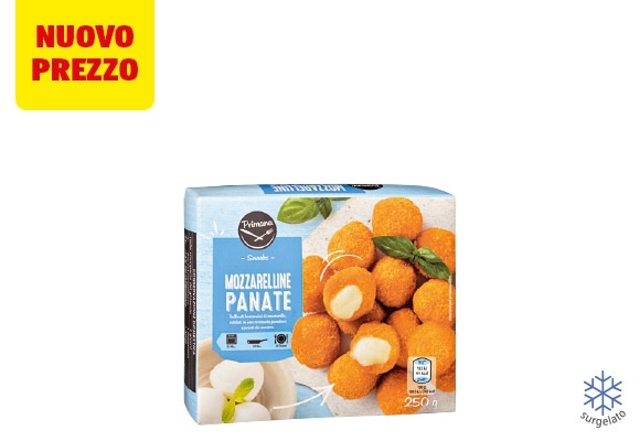 PRIMANA Mozzarelline panate