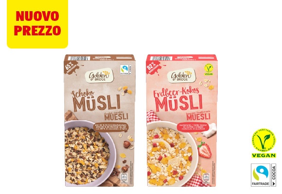 GOLDEN BRIDGE Müsli assortito