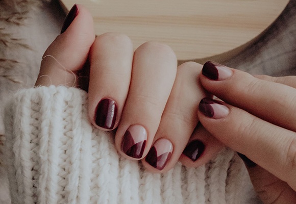 Nageldesign mit Gel-Nagellack