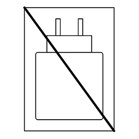 Netzteil nicht vorhanden Badge