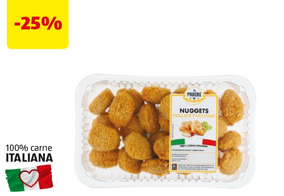 IL PODERE Nuggets di pollo e tacchino