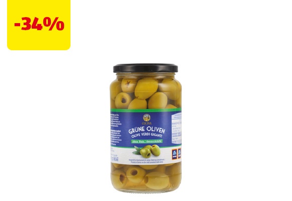 CUCINA Olive verdi giganti denocciolate