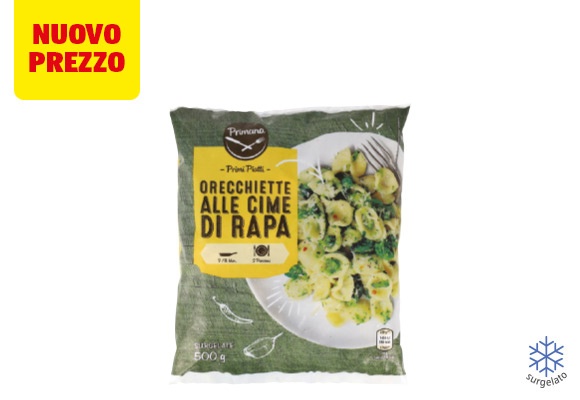 PRIMANA Orecchiette alle cime di rapa