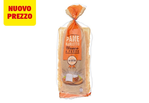 LA CESTA Pane bauletto bianco
