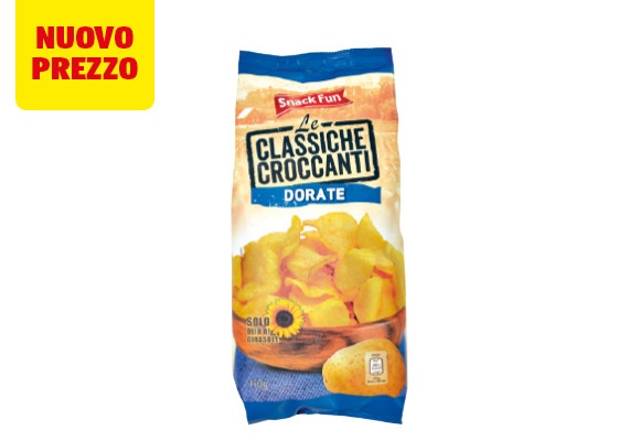 SNACK FUN Patatine classiche croccanti