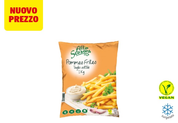 ALL SEASONS Patatine fritte