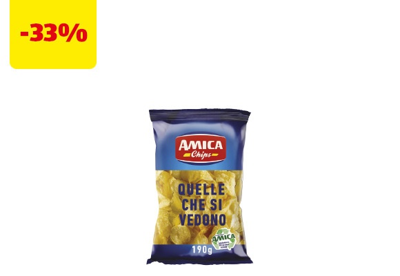 AMICA CHIPS Patatine Quelle che si vedono