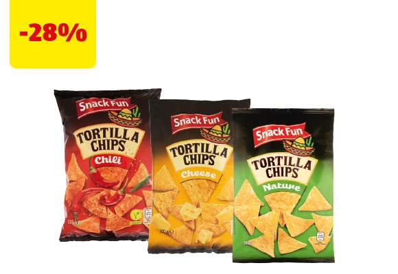 SNACK FUN Patatine Tortilla