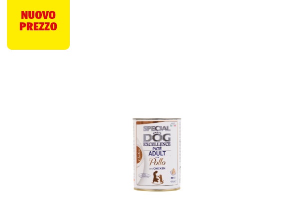 SPECIAL DOG EXCELLENCE Patè per cani in lattina