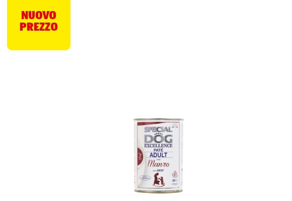 SPECIAL DOG EXCELLENCE Patè per cani in lattina