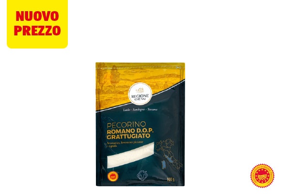 REGIONE CHE VAI Pecorino romano DOP grattugiato