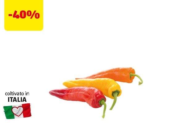 I COLORI DEL SAPORE Peperone corno dolce 500 g