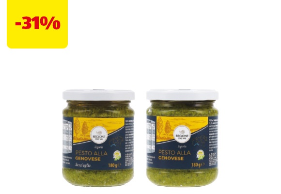 REGIONE CHE VAI Pesto alla genovese con basilico DOP