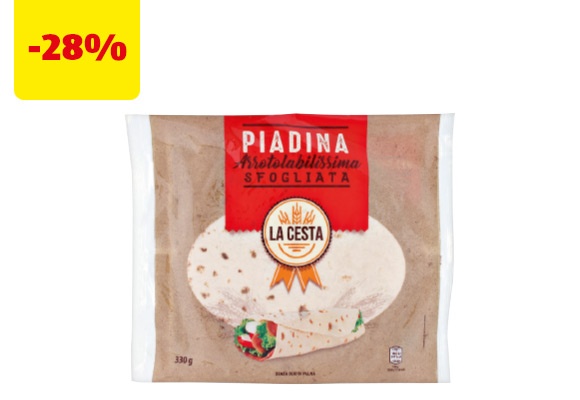LA CESTA Piadina arrotolabilissima