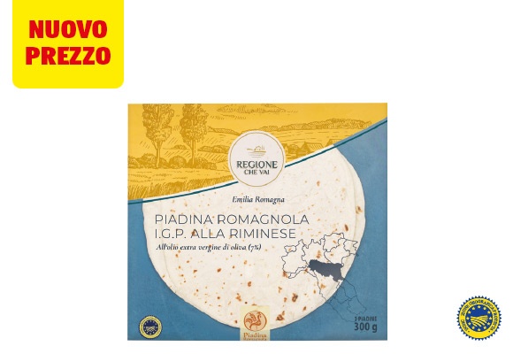 REGIONE CHE VAI Piadina romagnola IGP alla riminese