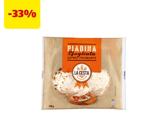 LA CESTA Piadina sfogliata