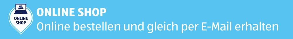 Hinweis online bestellen und gleich per E-Mail erhalten