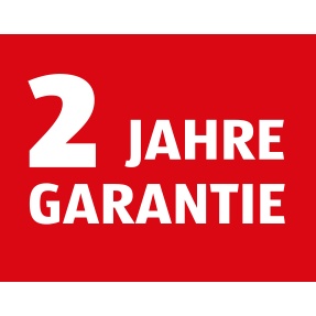 2 Jahre Garantie Badge