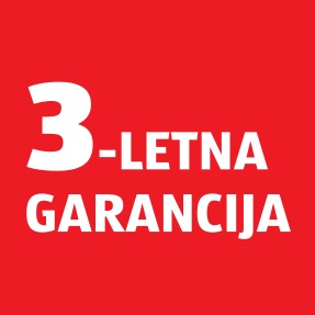 Piktogram za 3-letno garancijo.