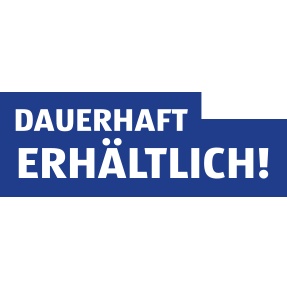 Hinweis dauerhaft erhältlich