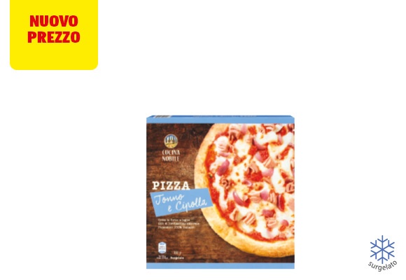 CUCINA NOBILE Pizza tonno e cipolla