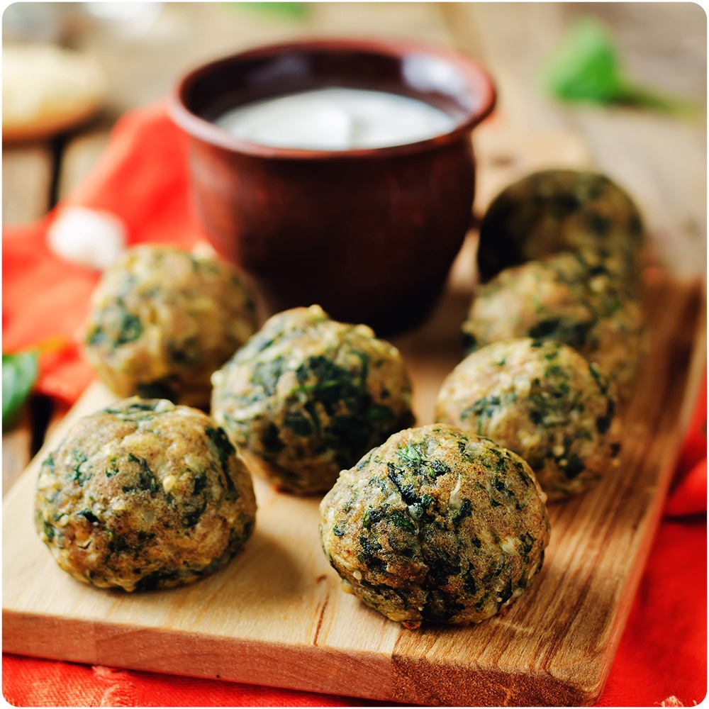 Polpette di spinaci