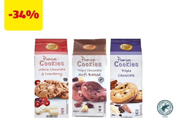 FINEST BAKERY Premium cookies