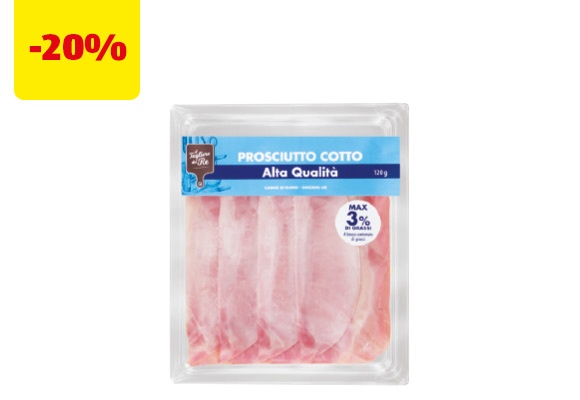 IL TAGLIERE DEL RE Prosciutto cotto light