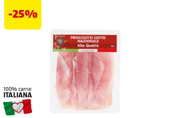 IL TAGLIERE DEL RE Prosciutto cotto nazionale