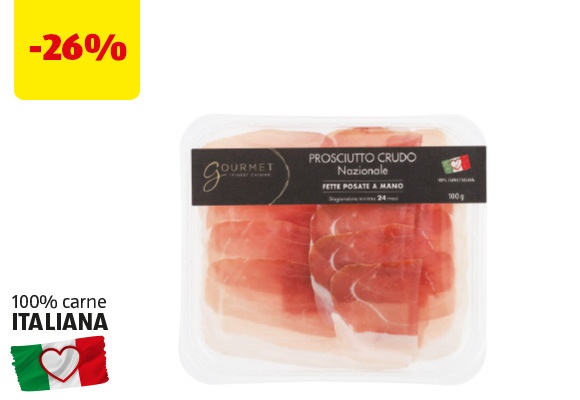 GOURMET Prosciutto crudo 24 mesi