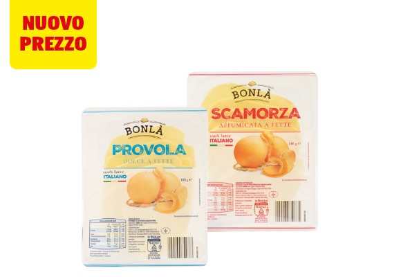 BONLÀ Provola e scamorza a fette