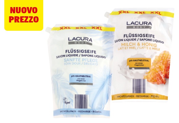 LACURA Ricarica sapone liquido XXL