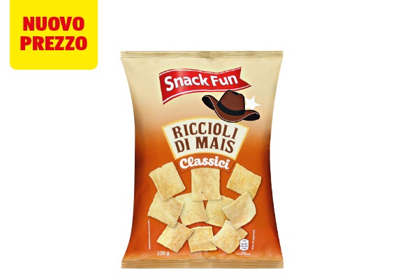 SNACK FUN Riccioli di mais
