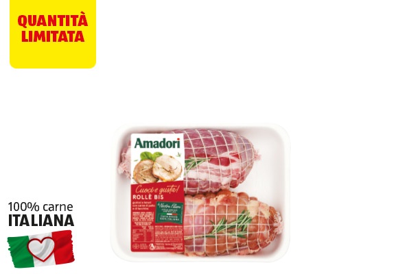 AMADORI Rollè di pollo e tacchino