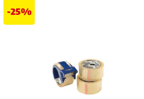 EXPERTIZ Rotoli di nastro adesivo, con o senza tendinastro