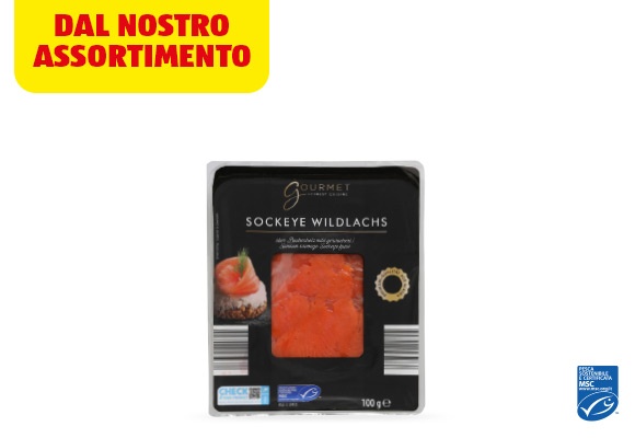 GOURMET Salmone selvaggio sockeye