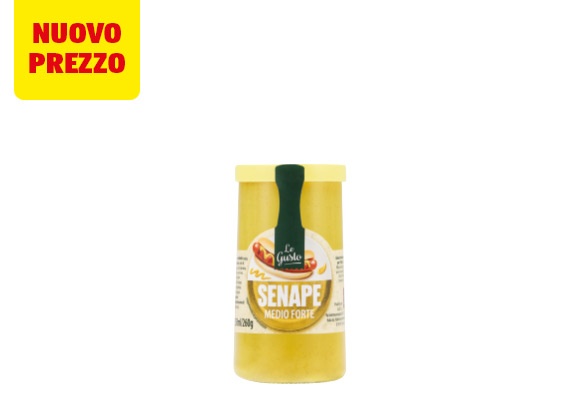 LE GUSTO Senape medio-forte