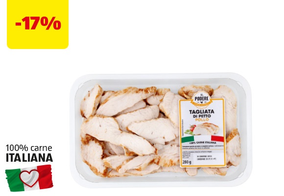 IL PODERE Tagliata di petto di pollo arrosto