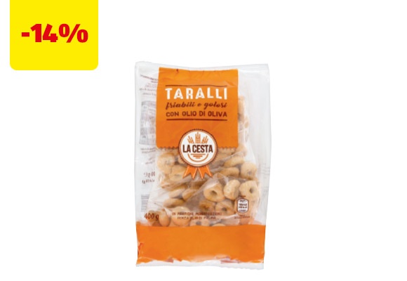 LA CESTA Tarallini classici multipack