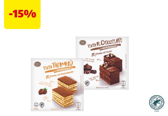 FINEST BAKERY Torta tiramisù/cioccolato