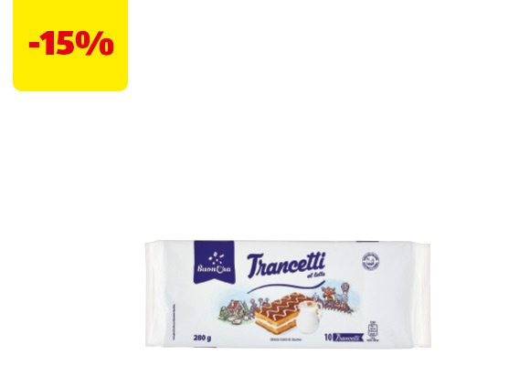 BUON΄ORA Trancetto al latte