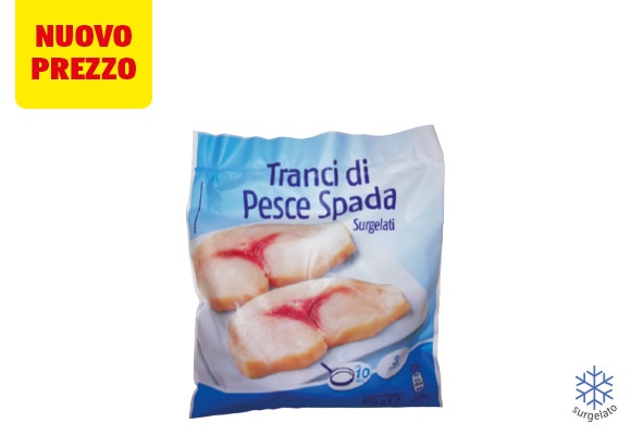 Tranci di pesce spada