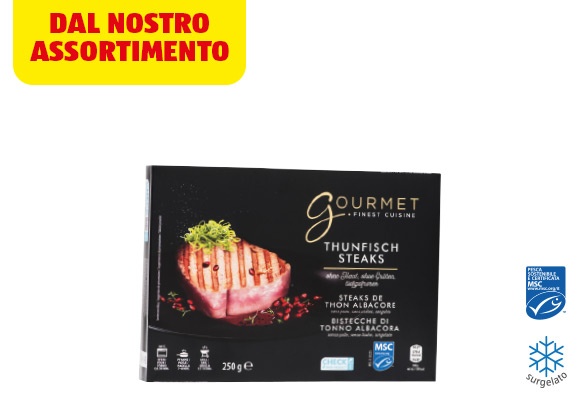 GOURMET Tranci di tonno MSC