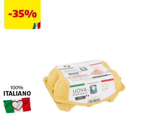 I COLORI DEL SAPORE Uova a pasta gialla
